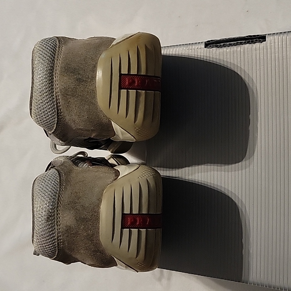 Men's Prada Sneakers!!! Dark Brown Prada Size 12.5!! - Picture 6 of 9